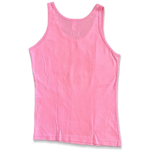 Vintage KISS Coffehouse / Myrtle Beach, SC / Junior’s Pink Logo Tank - Picture 2 of 8